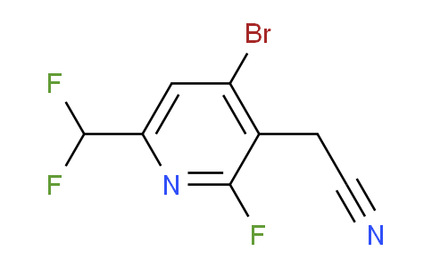 AM127353 | 1805362-61-1 | 4-Bromo-6-(difluoromethyl)-2-fluoropyridine-3-acetonitrile