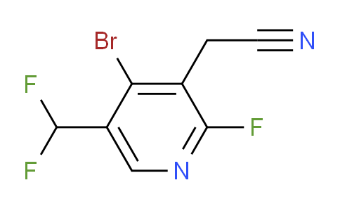 AM127355 | 1805367-25-2 | 4-Bromo-5-(difluoromethyl)-2-fluoropyridine-3-acetonitrile