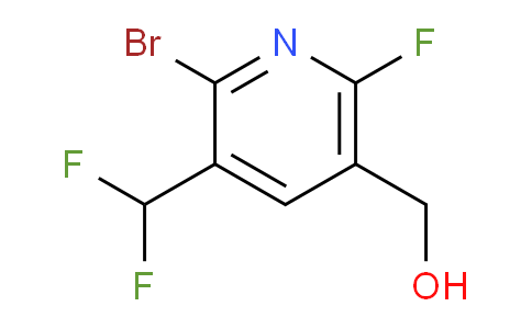 2-Bromo-3-(difluoromethyl)-6-fluoropyridine-5-methanol