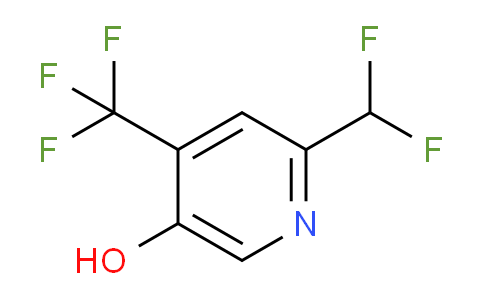 AM12736 | 1805328-75-9 | 2-(Difluoromethyl)-5-hydroxy-4-(trifluoromethyl)pyridine