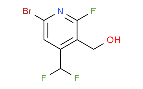 6-Bromo-4-(difluoromethyl)-2-fluoropyridine-3-methanol