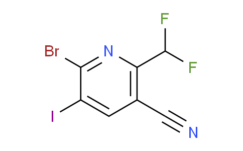 AM127379 | 1805357-56-5 | 2-Bromo-5-cyano-6-(difluoromethyl)-3-iodopyridine