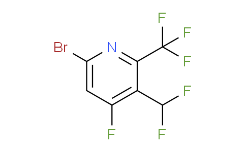 AM127380 | 1804846-67-0 | 6-Bromo-3-(difluoromethyl)-4-fluoro-2-(trifluoromethyl)pyridine