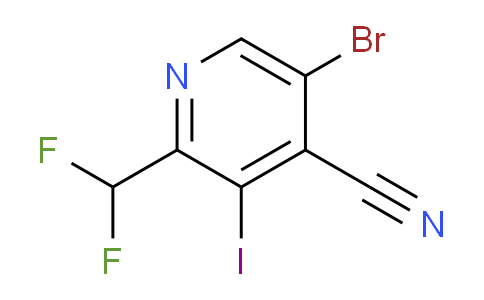 AM127383 | 1805357-71-4 | 5-Bromo-4-cyano-2-(difluoromethyl)-3-iodopyridine