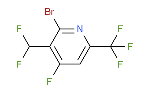 AM127385 | 1806829-81-1 | 2-Bromo-3-(difluoromethyl)-4-fluoro-6-(trifluoromethyl)pyridine