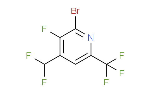 AM127388 | 1804846-48-7 | 2-Bromo-4-(difluoromethyl)-3-fluoro-6-(trifluoromethyl)pyridine