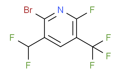 AM127393 | 1805240-51-0 | 2-Bromo-3-(difluoromethyl)-6-fluoro-5-(trifluoromethyl)pyridine