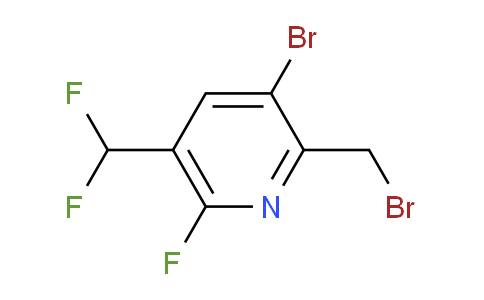 AM127397 | 1805233-95-7 | 3-Bromo-2-(bromomethyl)-5-(difluoromethyl)-6-fluoropyridine