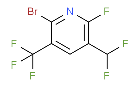 AM127398 | 1806830-05-6 | 2-Bromo-5-(difluoromethyl)-6-fluoro-3-(trifluoromethyl)pyridine