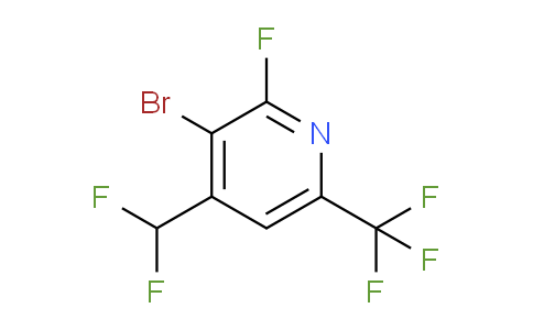 AM127399 | 1804495-05-3 | 3-Bromo-4-(difluoromethyl)-2-fluoro-6-(trifluoromethyl)pyridine