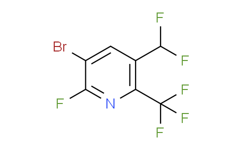 AM127401 | 1805342-64-6 | 3-Bromo-5-(difluoromethyl)-2-fluoro-6-(trifluoromethyl)pyridine