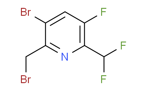 AM127405 | 1806909-92-1 | 3-Bromo-2-(bromomethyl)-6-(difluoromethyl)-5-fluoropyridine