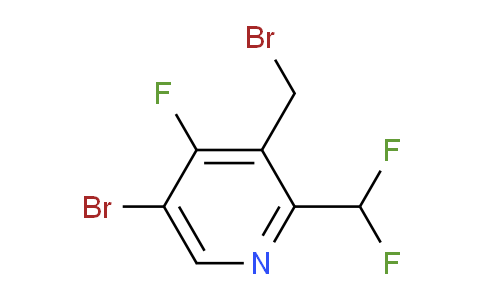 AM127407 | 1806995-22-1 | 5-Bromo-3-(bromomethyl)-2-(difluoromethyl)-4-fluoropyridine