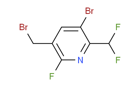 AM127410 | 1805366-56-6 | 3-Bromo-5-(bromomethyl)-2-(difluoromethyl)-6-fluoropyridine