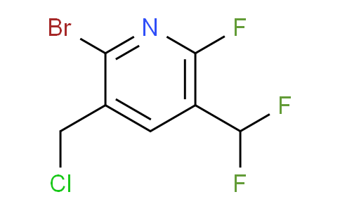 AM127411 | 1805234-22-3 | 2-Bromo-3-(chloromethyl)-5-(difluoromethyl)-6-fluoropyridine