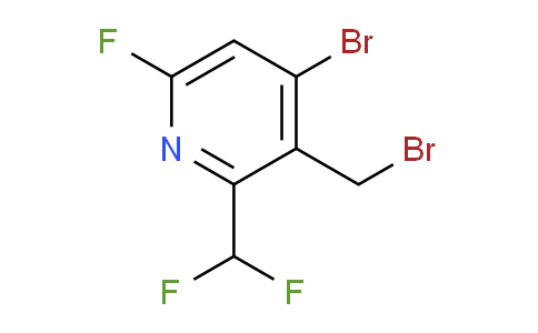 4-Bromo-3-(bromomethyl)-2-(difluoromethyl)-6-fluoropyridine
