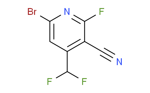 6-Bromo-3-cyano-4-(difluoromethyl)-2-fluoropyridine