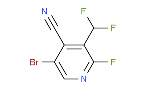 AM127424 | 1805238-40-7 | 5-Bromo-4-cyano-3-(difluoromethyl)-2-fluoropyridine