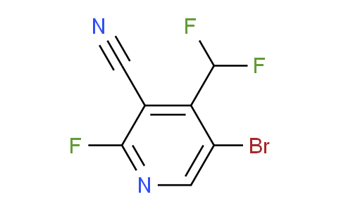 AM127427 | 1805366-88-4 | 5-Bromo-3-cyano-4-(difluoromethyl)-2-fluoropyridine