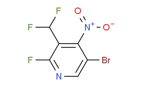 AM127439 | 1806993-16-7 | 5-Bromo-3-(difluoromethyl)-2-fluoro-4-nitropyridine