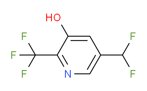 AM12744 | 1805274-68-3 | 5-(Difluoromethyl)-3-hydroxy-2-(trifluoromethyl)pyridine