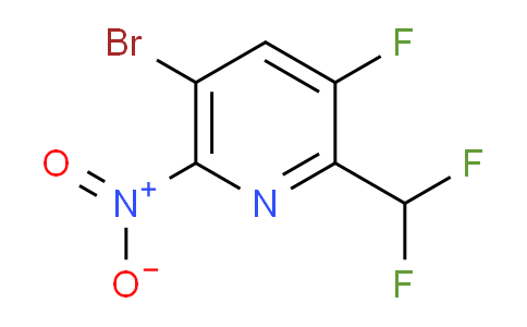 AM127441 | 1805345-88-3 | 5-Bromo-2-(difluoromethyl)-3-fluoro-6-nitropyridine