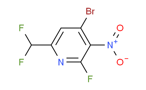AM127442 | 1806993-27-0 | 4-Bromo-6-(difluoromethyl)-2-fluoro-3-nitropyridine
