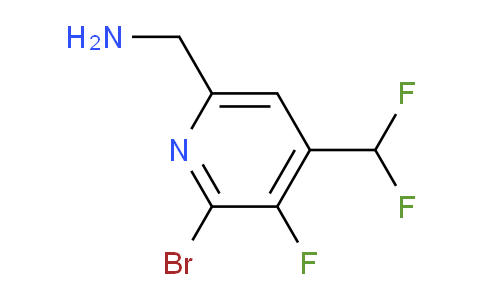 AM127451 | 1804912-52-4 | 6-(Aminomethyl)-2-bromo-4-(difluoromethyl)-3-fluoropyridine