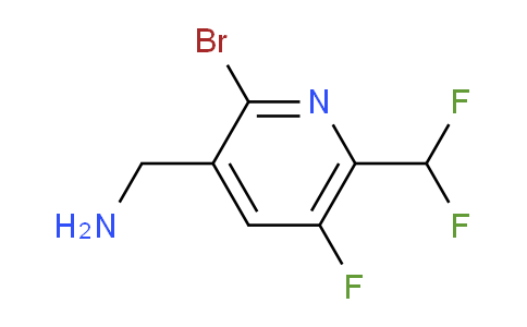 AM127452 | 1806994-39-7 | 3-(Aminomethyl)-2-bromo-6-(difluoromethyl)-5-fluoropyridine