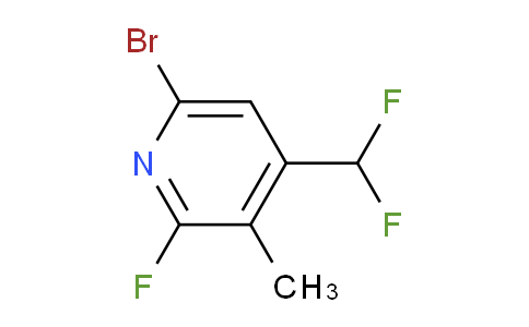 AM127456 | 1804494-47-0 | 6-Bromo-4-(difluoromethyl)-2-fluoro-3-methylpyridine