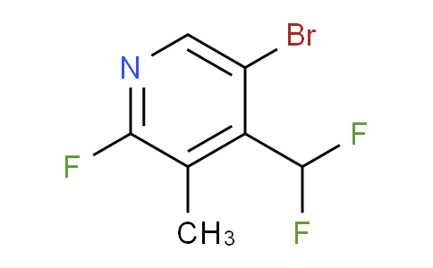 AM127461 | 1805395-31-6 | 5-Bromo-4-(difluoromethyl)-2-fluoro-3-methylpyridine