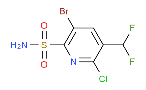 AM127474 | 1805398-79-1 | 5-Bromo-2-chloro-3-(difluoromethyl)pyridine-6-sulfonamide