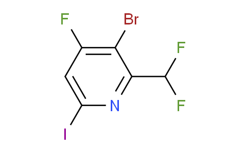 AM127476 | 1806903-16-1 | 3-Bromo-2-(difluoromethyl)-4-fluoro-6-iodopyridine