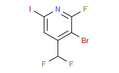 AM127480 | 1806828-65-8 | 3-Bromo-4-(difluoromethyl)-2-fluoro-6-iodopyridine