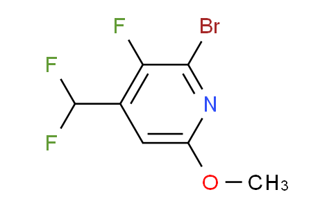 AM127491 | 1806053-15-5 | 2-Bromo-4-(difluoromethyl)-3-fluoro-6-methoxypyridine