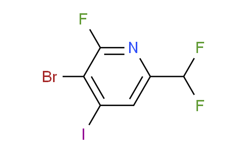 AM127492 | 1806053-00-8 | 3-Bromo-6-(difluoromethyl)-2-fluoro-4-iodopyridine