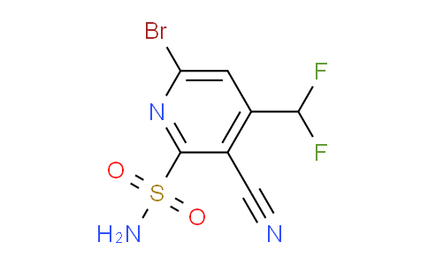 AM127495 | 1804844-87-8 | 6-Bromo-3-cyano-4-(difluoromethyl)pyridine-2-sulfonamide