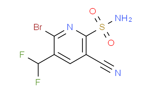 AM127496 | 1805426-91-8 | 2-Bromo-5-cyano-3-(difluoromethyl)pyridine-6-sulfonamide