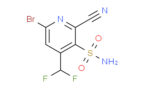 AM127498 | 1806827-89-3 | 6-Bromo-2-cyano-4-(difluoromethyl)pyridine-3-sulfonamide