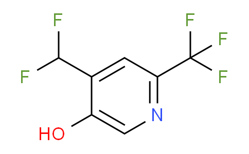 AM12750 | 1806050-19-0 | 4-(Difluoromethyl)-5-hydroxy-2-(trifluoromethyl)pyridine