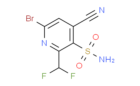 AM127500 | 1806057-63-5 | 6-Bromo-4-cyano-2-(difluoromethyl)pyridine-3-sulfonamide