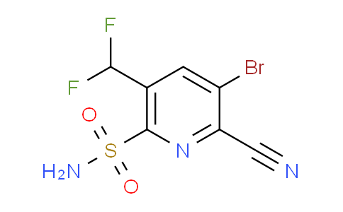 AM127502 | 1806827-96-2 | 3-Bromo-2-cyano-5-(difluoromethyl)pyridine-6-sulfonamide