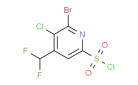 AM127508 | 1806040-49-2 | 2-Bromo-3-chloro-4-(difluoromethyl)pyridine-6-sulfonyl chloride