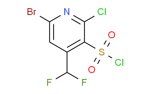 AM127515 | 1805342-60-2 | 6-Bromo-2-chloro-4-(difluoromethyl)pyridine-3-sulfonyl chloride