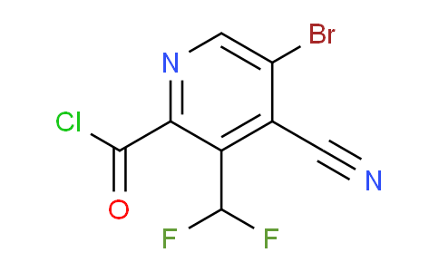 AM127525 | 1805426-31-6 | 5-Bromo-4-cyano-3-(difluoromethyl)pyridine-2-carbonyl chloride