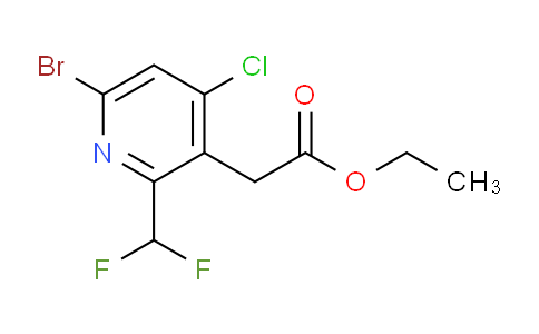AM127542 | 1805235-51-1 | Ethyl 6-bromo-4-chloro-2-(difluoromethyl)pyridine-3-acetate