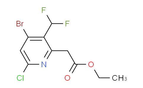 AM127558 | 1805390-22-0 | Ethyl 4-bromo-6-chloro-3-(difluoromethyl)pyridine-2-acetate