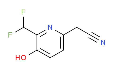 AM12756 | 1806050-20-3 | 2-(Difluoromethyl)-3-hydroxypyridine-6-acetonitrile