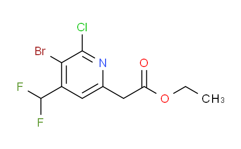 AM127560 | 1805452-76-9 | Ethyl 3-bromo-2-chloro-4-(difluoromethyl)pyridine-6-acetate