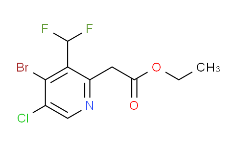 AM127561 | 1806039-90-6 | Ethyl 4-bromo-5-chloro-3-(difluoromethyl)pyridine-2-acetate